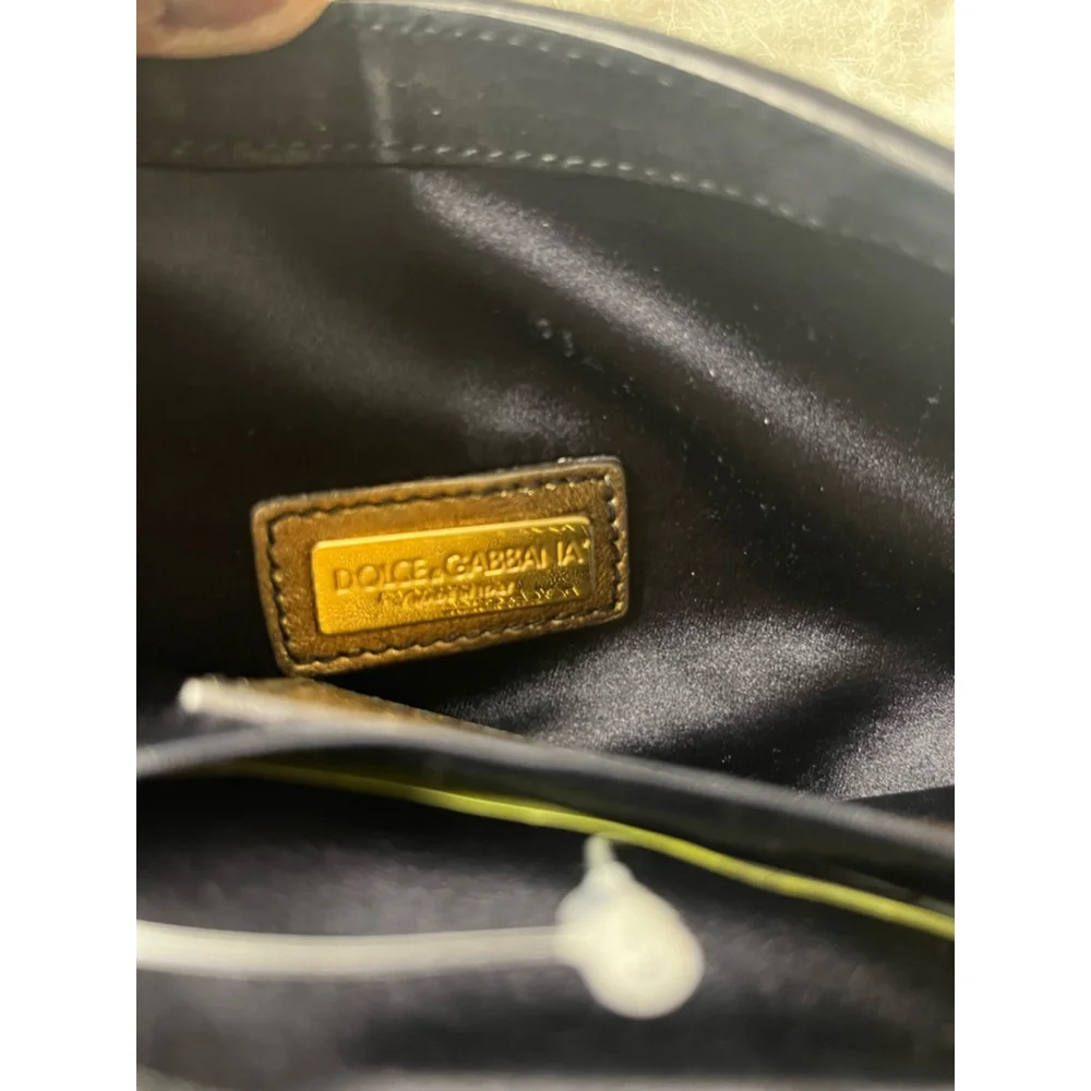 Dolce & Gabbana Miss Sicily Shoulder Bag Cross Body Bag Multicolor Made in Italy - Picture 9 of 11